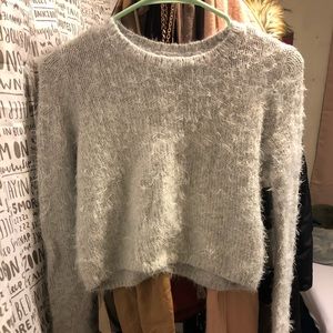Cropped Hollister Sweater